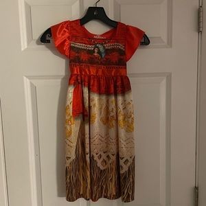 Disney Moana nightgown 5t